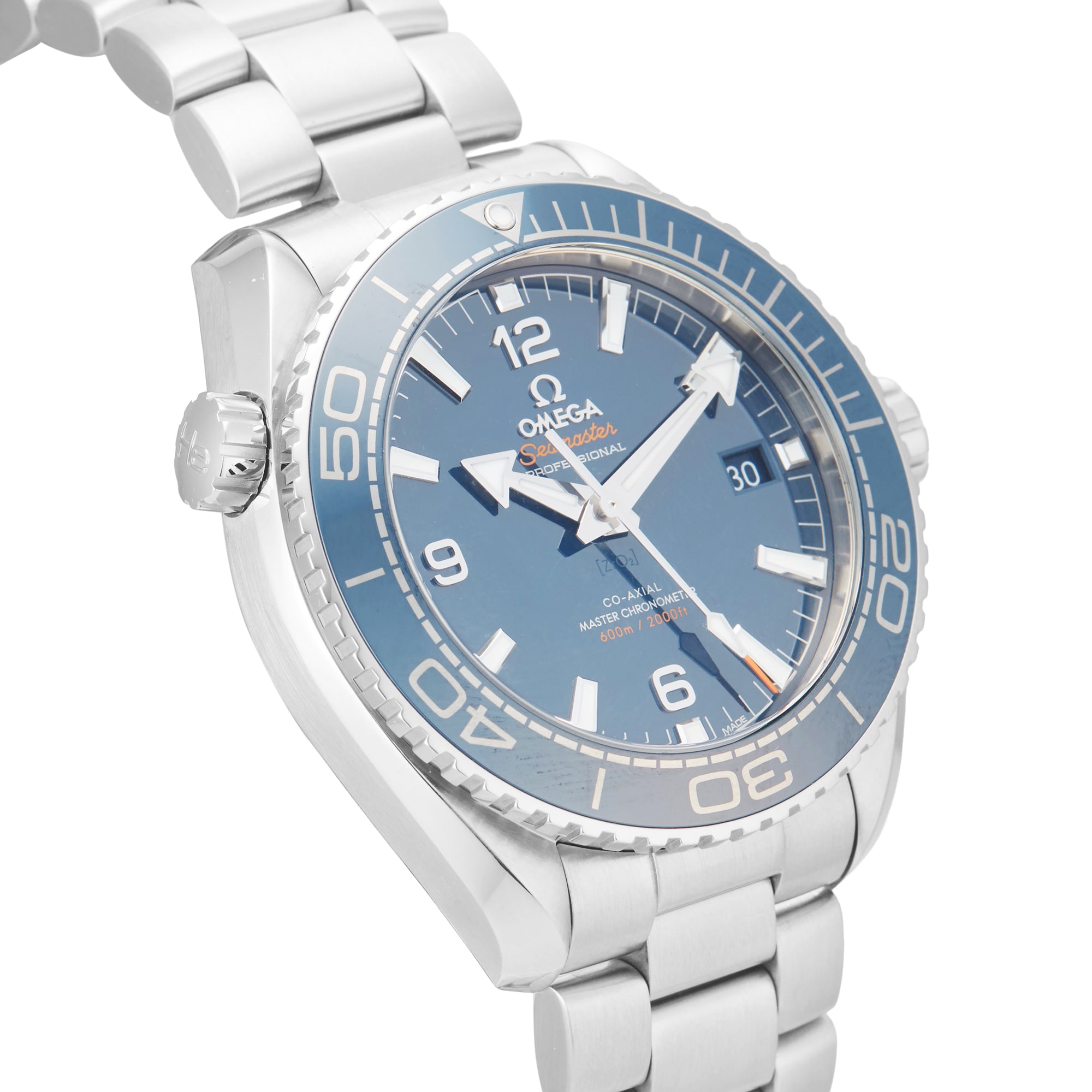 Pre-Owned Omega Seamaster Planet Ocean 600m 43.5mm Stainless Steel Pre-Owned Omega Seamaster Planet Ocean 600m 43.5mm Stainless Steel