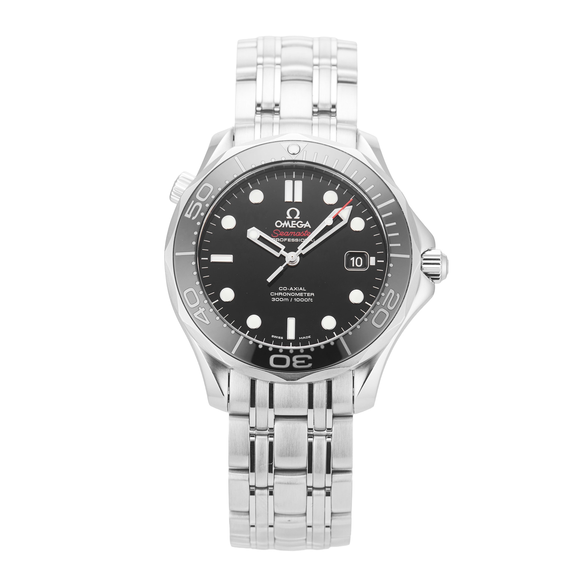 Pre-Owned Omega Seamaster Diver 300m 41mm Stainless Steel Pre-Owned Omega Seamaster Diver 300m 41mm Stainless Steel