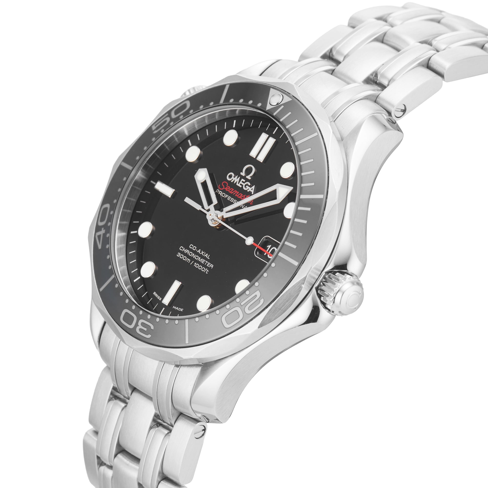 Pre-Owned Omega Seamaster Diver 300m 41mm Stainless Steel Pre-Owned Omega Seamaster Diver 300m 41mm Stainless Steel