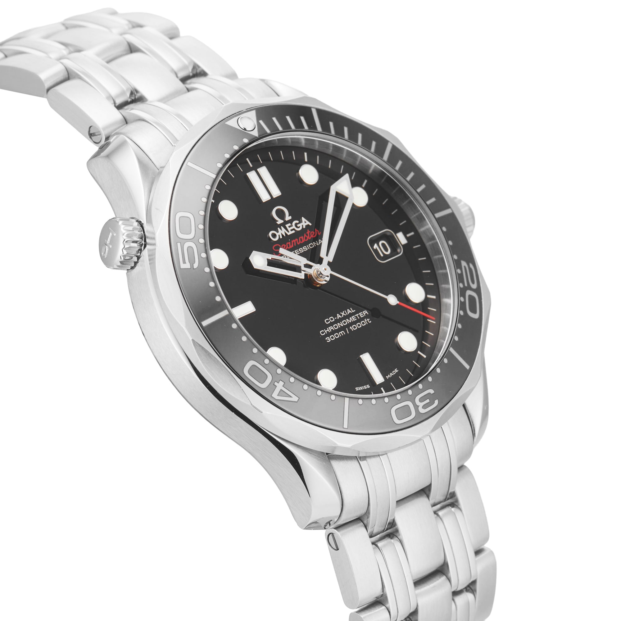 Pre-Owned Omega Seamaster Diver 300m 41mm Stainless Steel Pre-Owned Omega Seamaster Diver 300m 41mm Stainless Steel