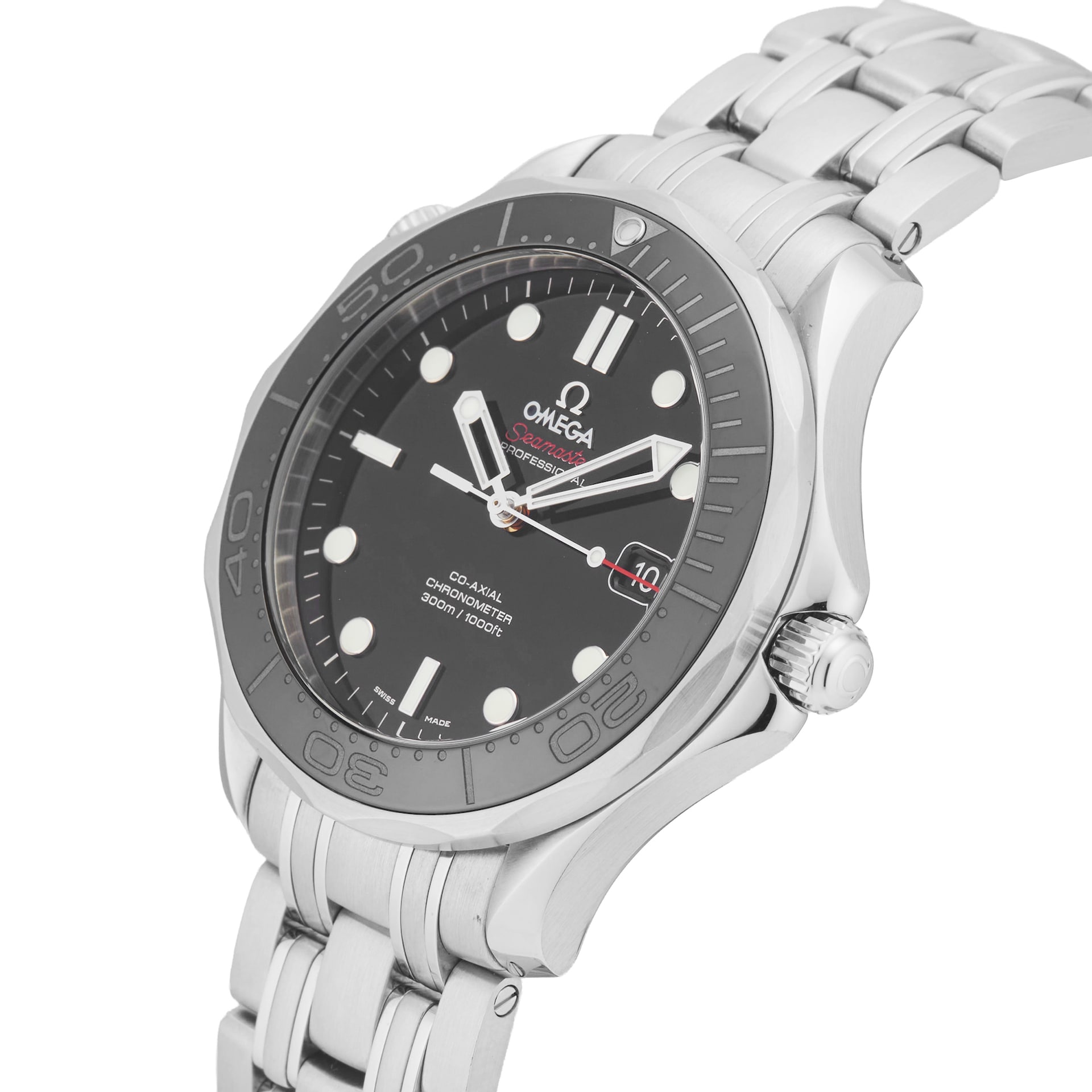 Pre-Owned Omega Seamaster Diver 300m 41mm Stainless Steel Pre-Owned Omega Seamaster Diver 300m 41mm Stainless Steel