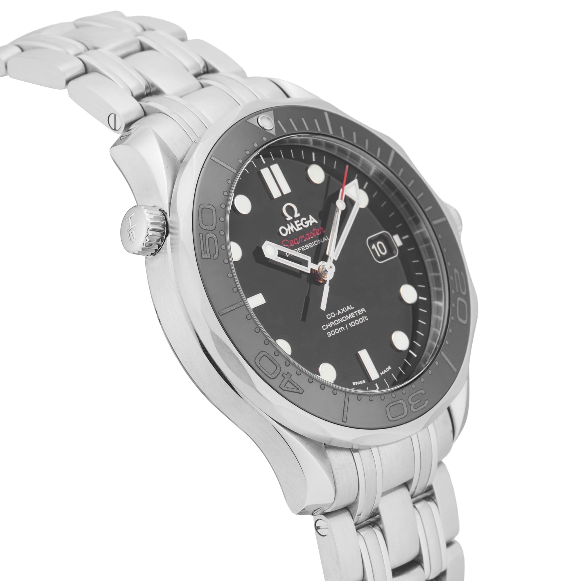 Pre-Owned Omega Seamaster Diver 300m 41mm Stainless Steel Pre-Owned Omega Seamaster Diver 300m 41mm Stainless Steel