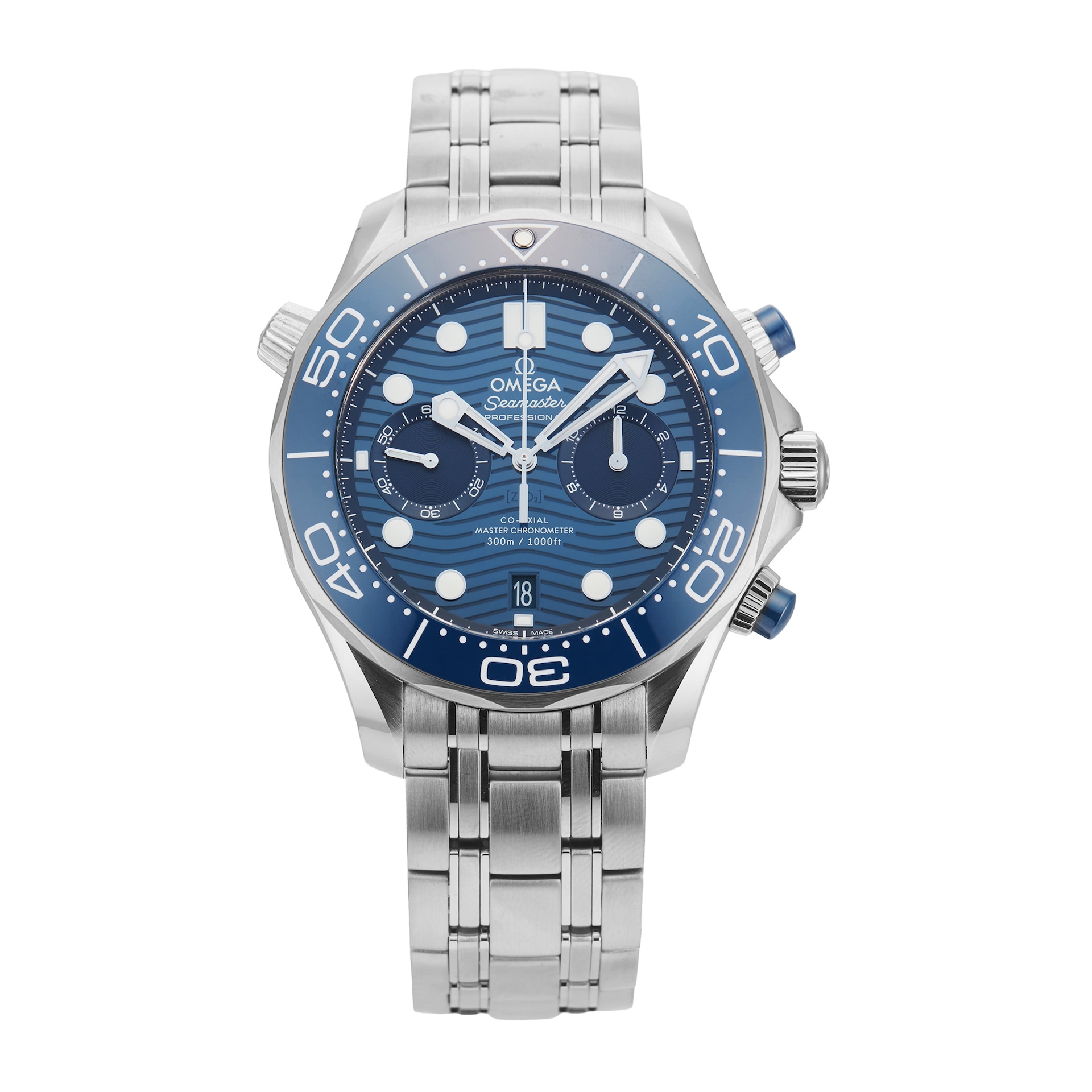 Pre-Owned Omega Seamaster Diver 300m 44mm Stainless Steel