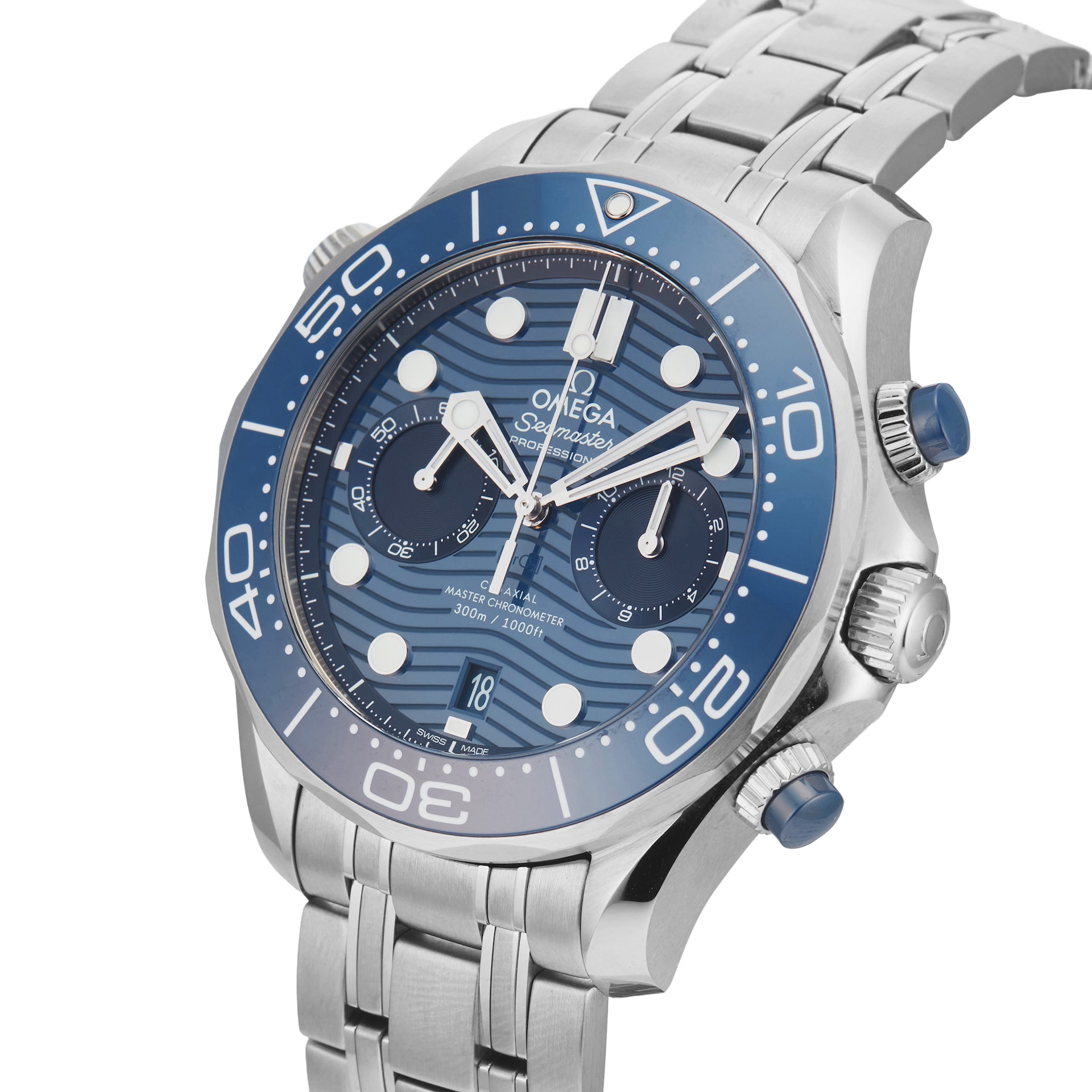 Pre-Owned Omega Seamaster Diver 300m 44mm Stainless Steel