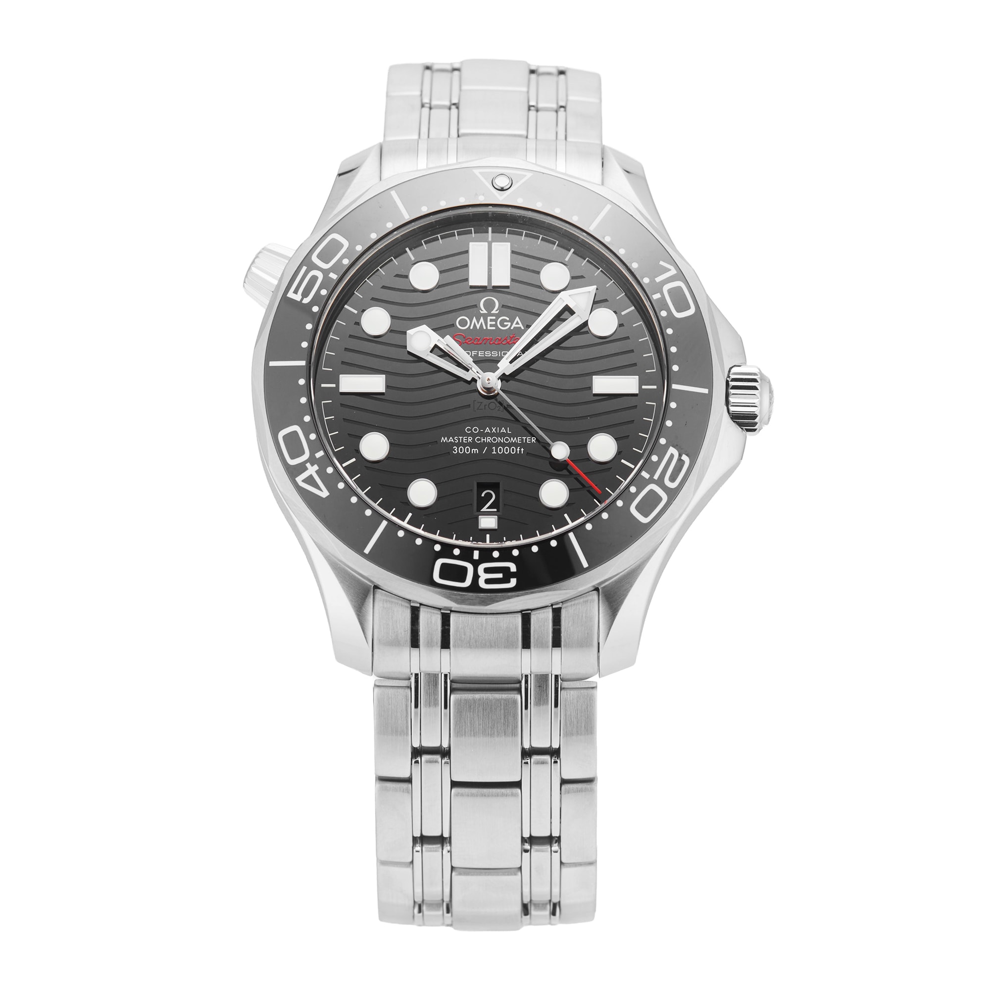 Pre-Owned Omega Seamaster Diver 300m 42mm Stainless Steel Pre-Owned Omega Seamaster Diver 300m 42mm Stainless Steel