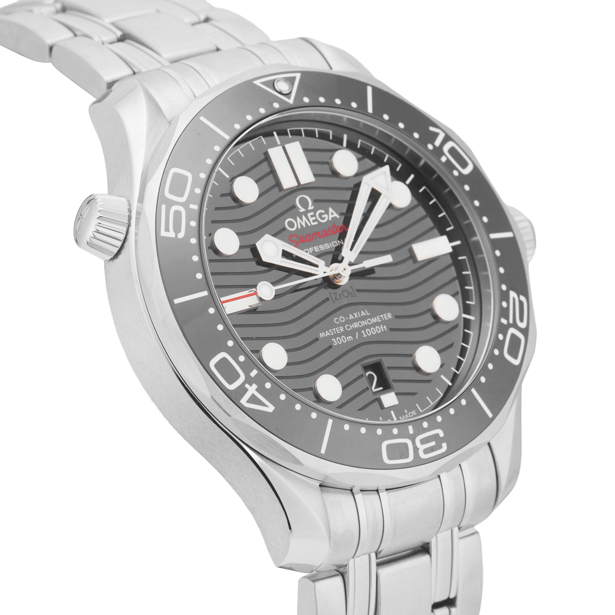 Pre-Owned Omega Seamaster Diver 300m 42mm Stainless Steel Pre-Owned Omega Seamaster Diver 300m 42mm Stainless Steel