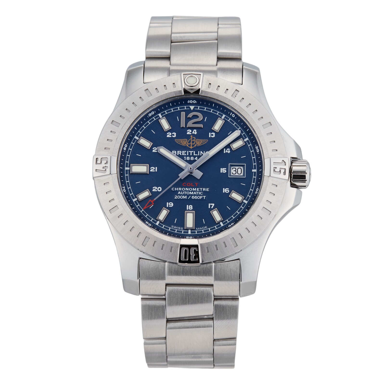Pre-Owned Breitling Pre-Owned Breitling Colt Mens Watch A1738811
