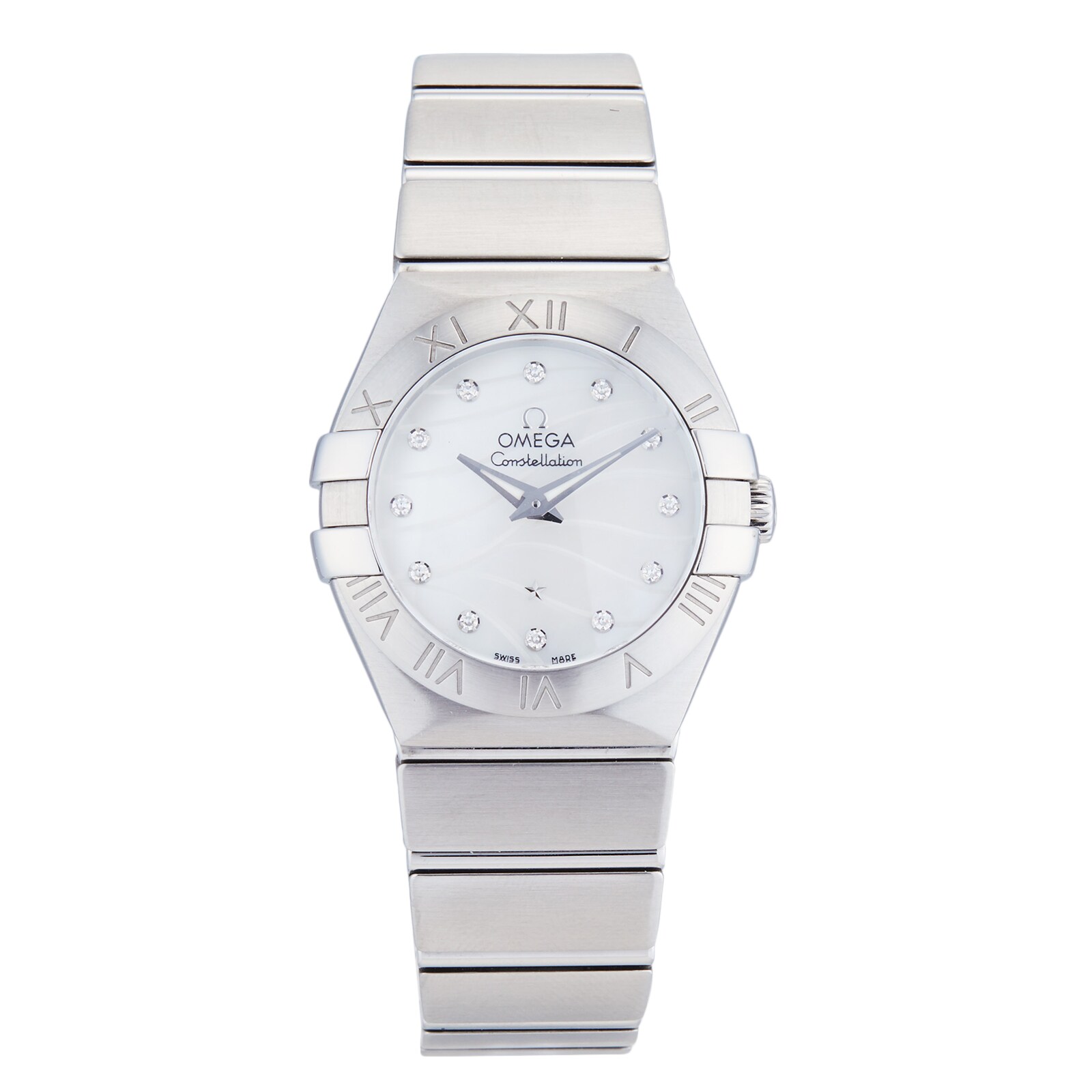 Pre-Owned Omega Pre-Owned Omega Constellation Ladies Watch 123.10.27.60.55.003