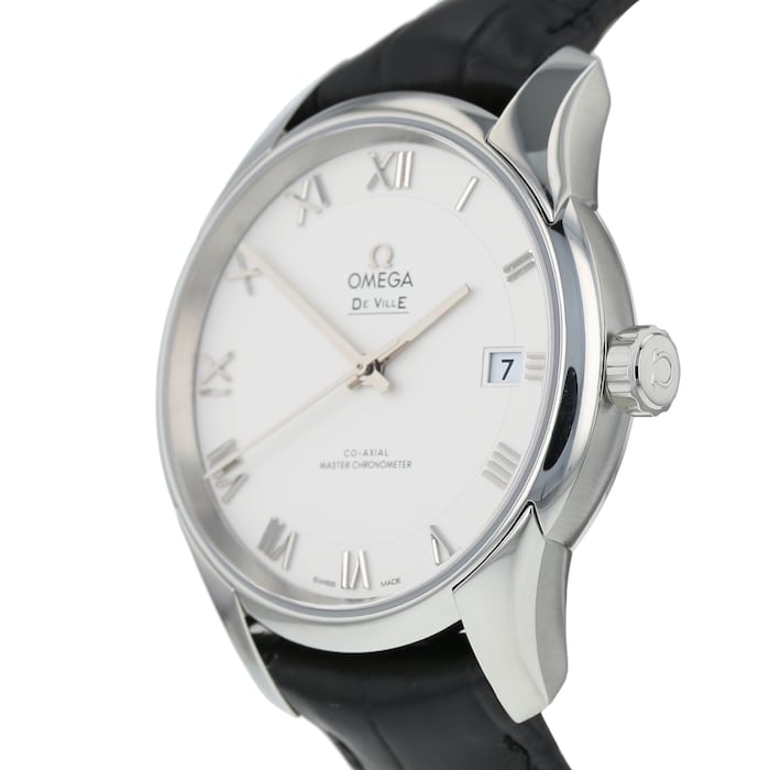 Pre-Owned Omega Pre-Owned Omega De Ville Hour Vision Mens Watch 433.13.41.21.02.001