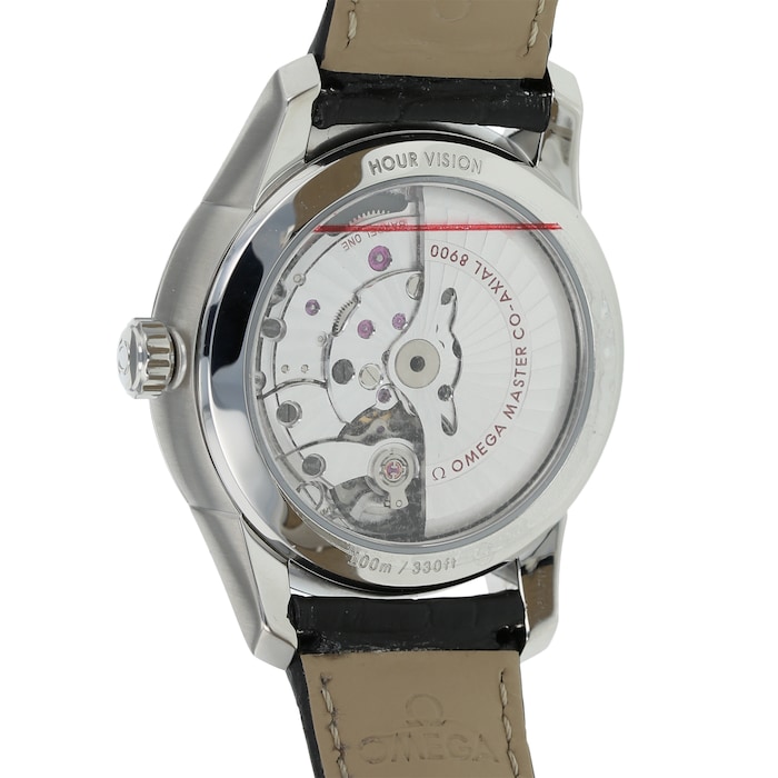 Pre-Owned Omega De Ville Hour Vision Mens Watch 433.13.41.21.02.001