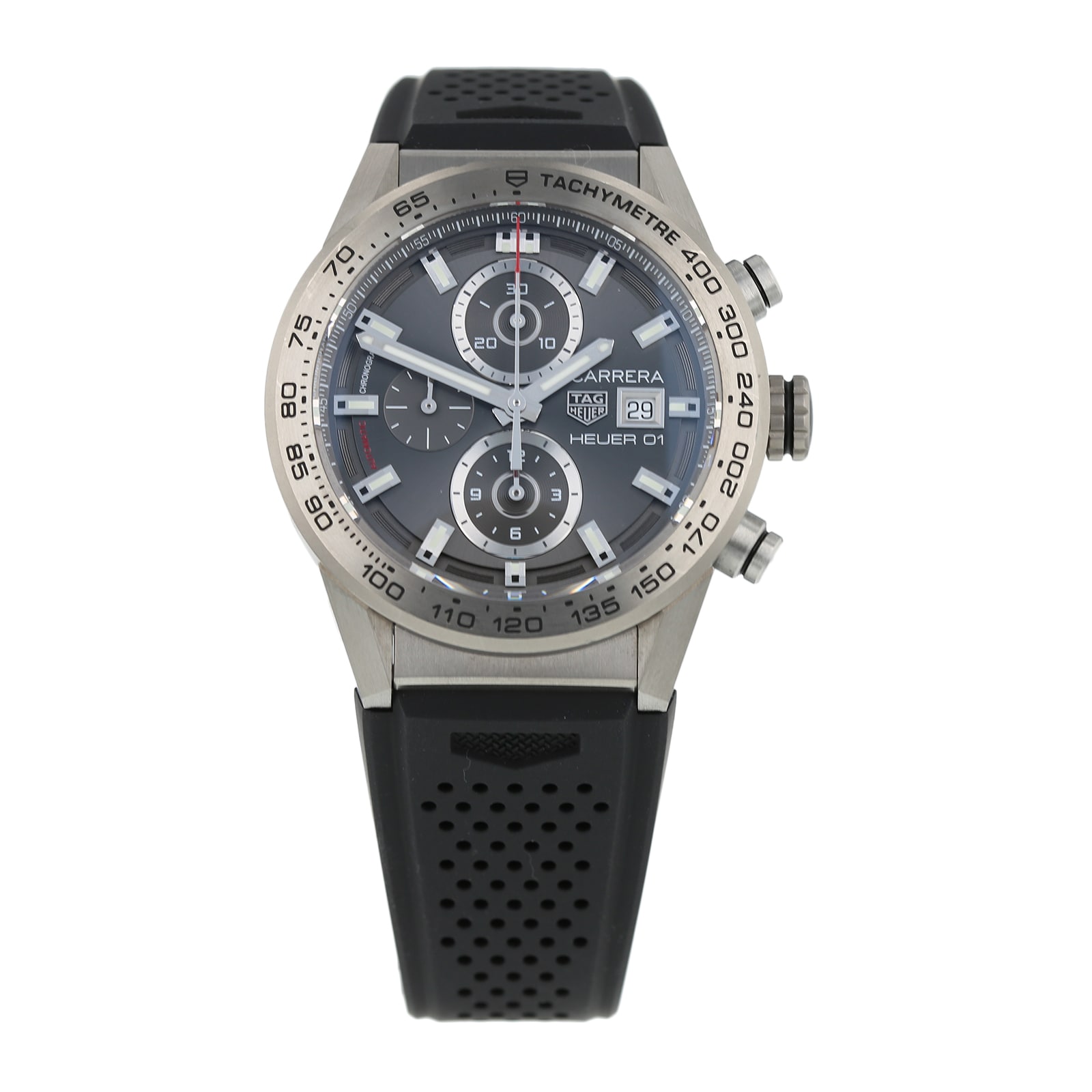 Pre-Owned TAG Heuer Carrera Calibre Heuer 01 Mens Watch CAR208Z Pre-Owned TAG Heuer Carrera Calibre Heuer 01 Mens Watch CAR208Z