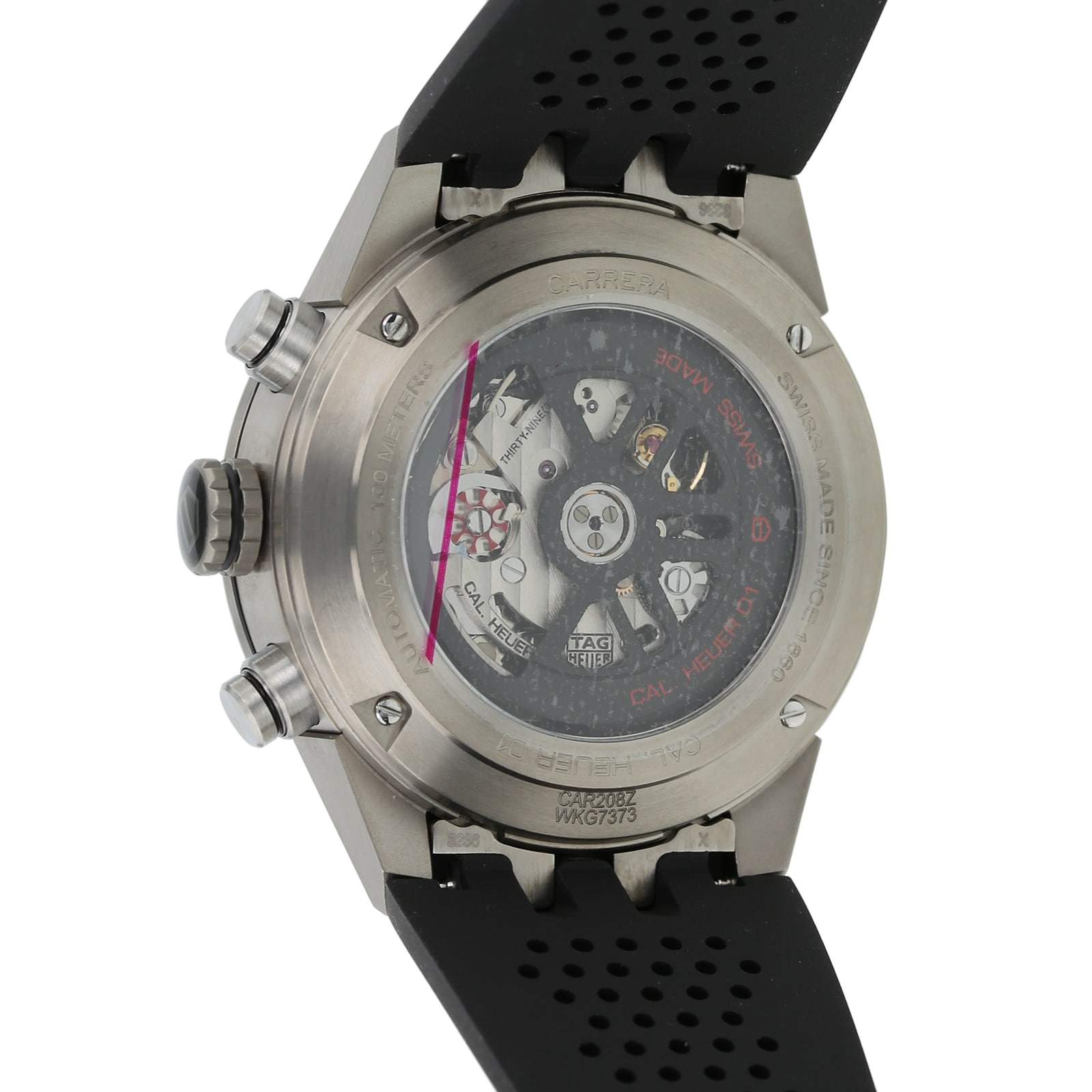 Pre-Owned TAG Heuer Carrera Calibre Heuer 01 Mens Watch CAR208Z Pre-Owned TAG Heuer Carrera Calibre Heuer 01 Mens Watch CAR208Z