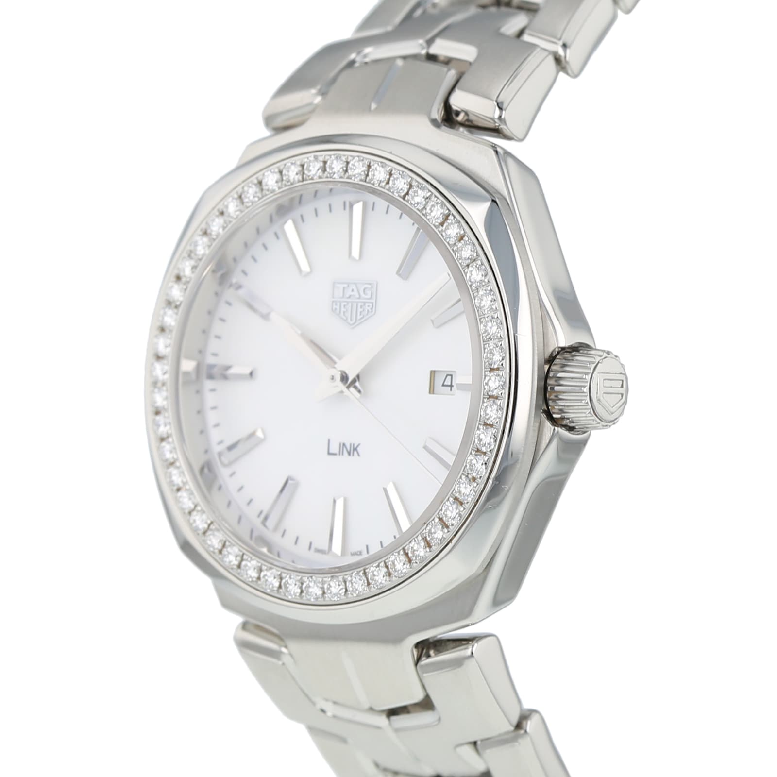 Pre Owned TAG Heuer Link Ladies Watch WBC1314.BA0600