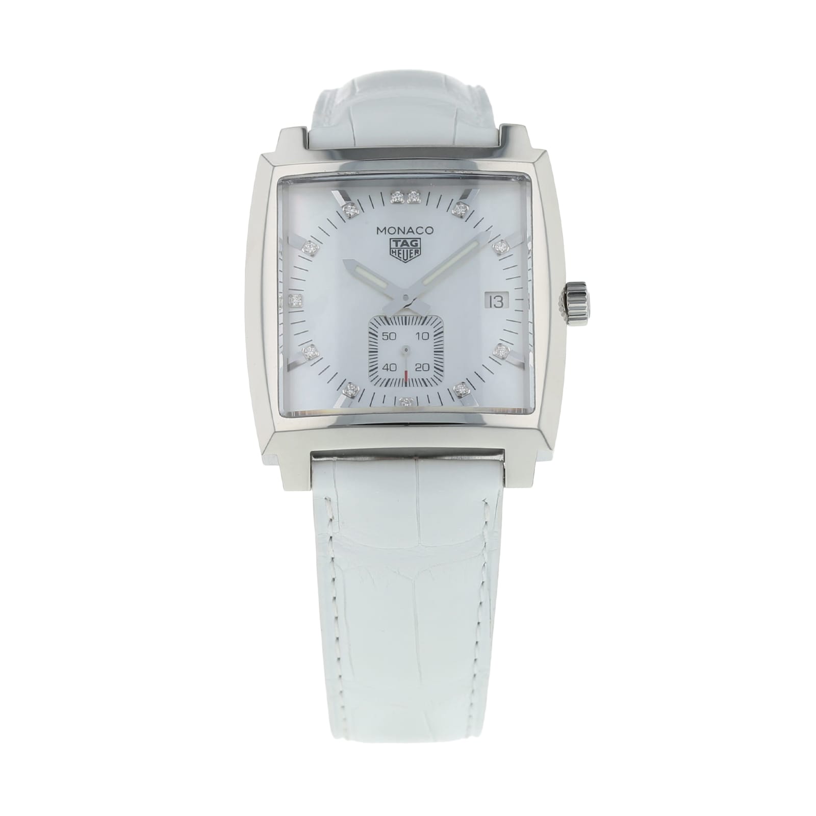 Pre Owned TAG Heuer Monaco Ladies Watch WAW131B.FC6247