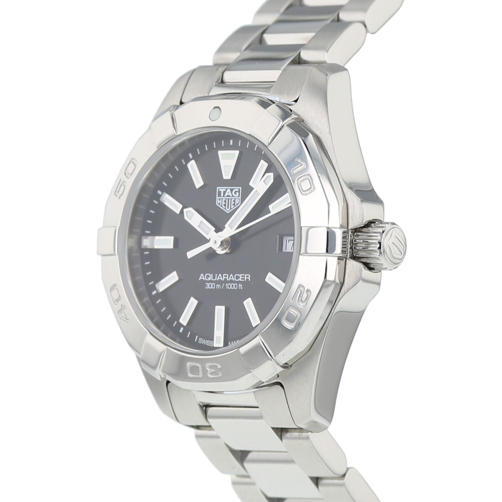 Pre-Owned TAG Heuer Pre-Owned TAG Heuer Aquaracer Ladies Watch WBD1410.BA0741 Pre-Owned TAG Heuer Pre-Owned TAG Heuer Aquaracer Ladies Watch WBD1410.BA0741