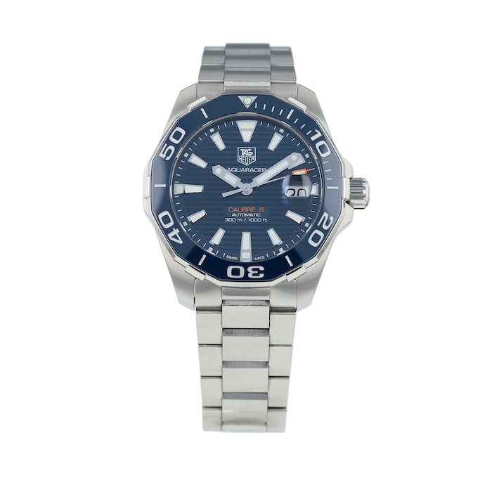 Pre-Owned TAG Heuer Aquaracer Calibre 5 Mens Watch WAY211C.BA0928