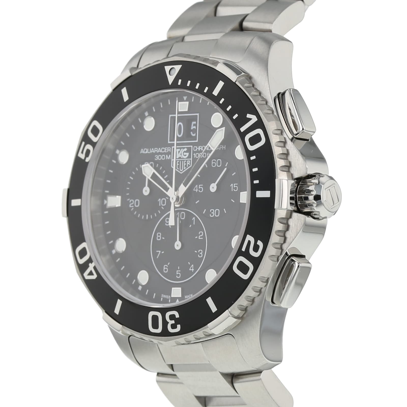 Pre Owned TAG Heuer Aquaracer Mens Watch CAN1010.BA0821