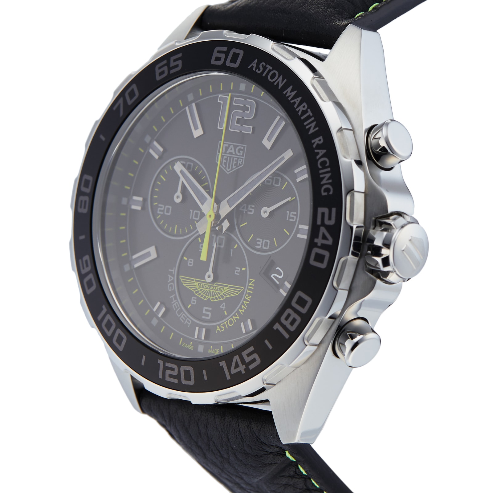 Pre-Owned TAG Heuer Formula 1 'Aston Martin' Special Edition Mens Watch CAZ101P.FC8245
