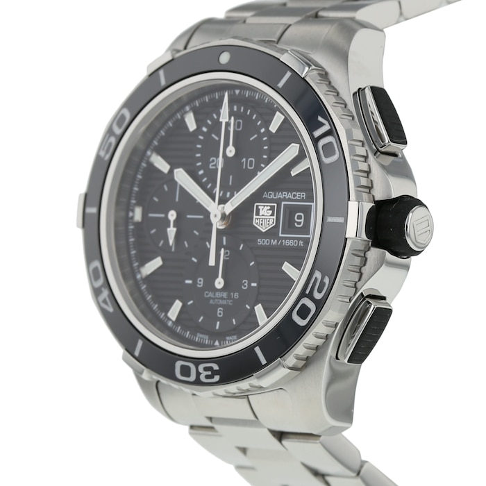 Pre-Owned TAG Heuer Pre-Owned TAG Heuer Aquaracer Calibre 16 Mens Watch CAK2110.BA0833