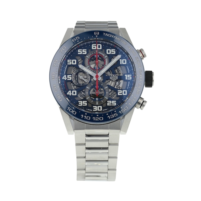 Pre-Owned TAG Heuer Pre-Owned TAG Heuer Carrera Calibre Heuer 01 'Red Bull Racing' Edition Mens Watch CAR2A1K.BA0703