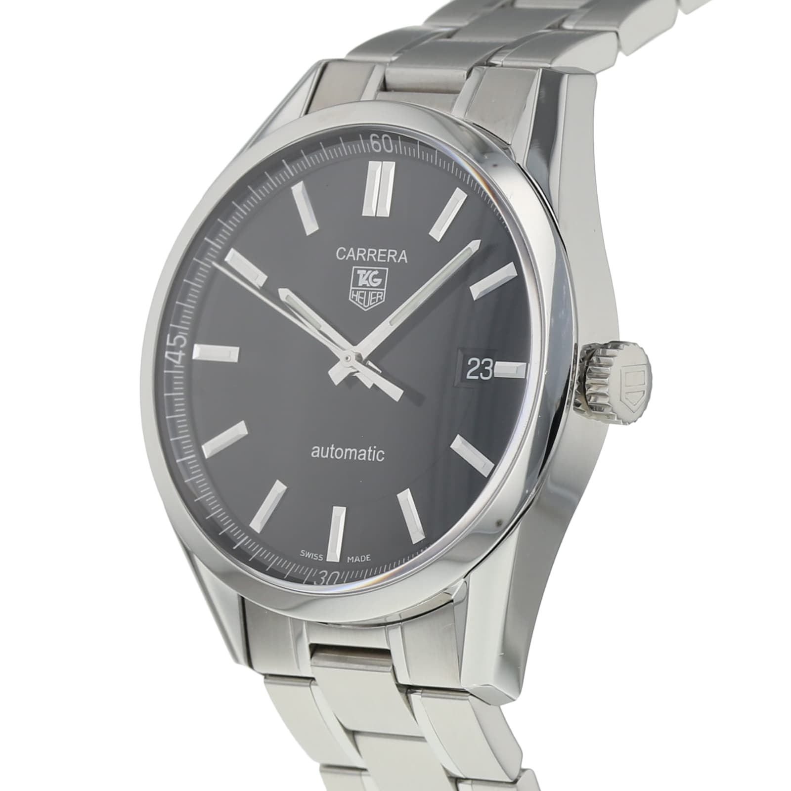 Pre-Owned TAG Heuer Carrera Calibre 5 Mens Watch WV211B.BA0787 Pre-Owned TAG Heuer Carrera Calibre 5 Mens Watch WV211B.BA0787