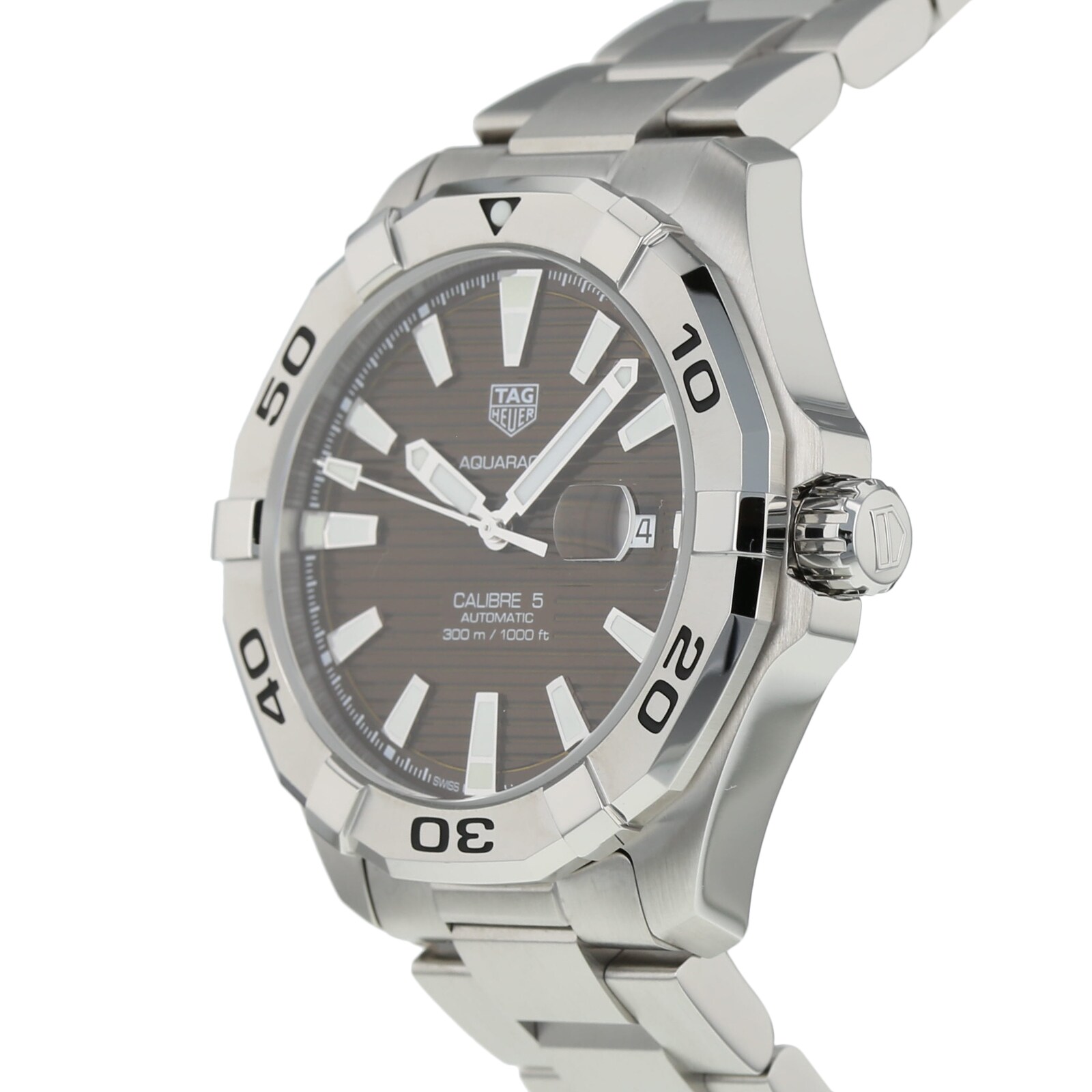Pre-Owned TAG Heuer Aquaracer Calibre 5 Mens Watch WAY2018.BA0927