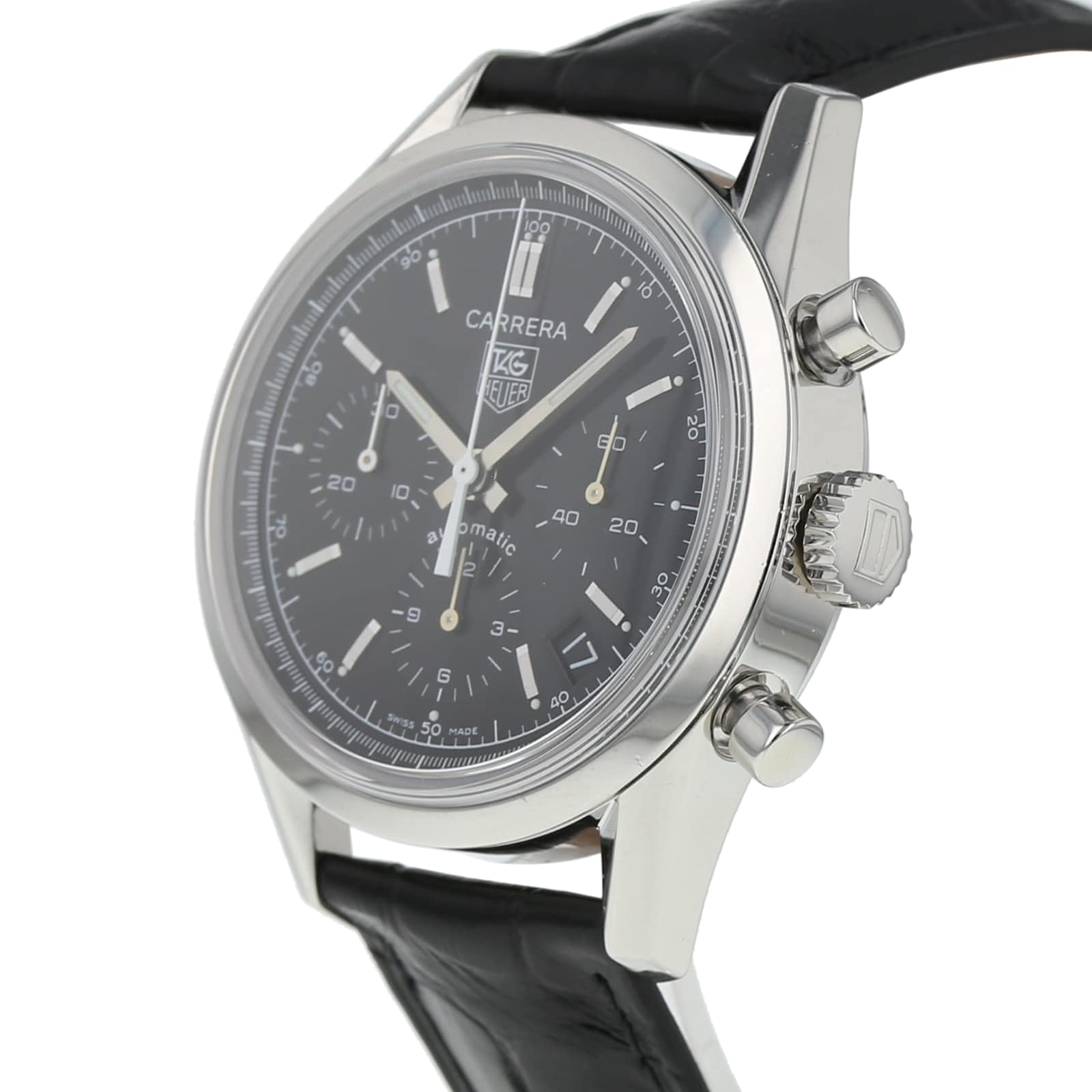 Pre-Owned TAG Heuer Carrera Calibre 17 Mens Watch CV2111.FC6180
