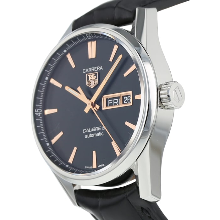 Pre-Owned TAG Heuer Pre-Owned TAG Heuer Carrera Calibre 5 Mens Watch WAR201C.FC6266