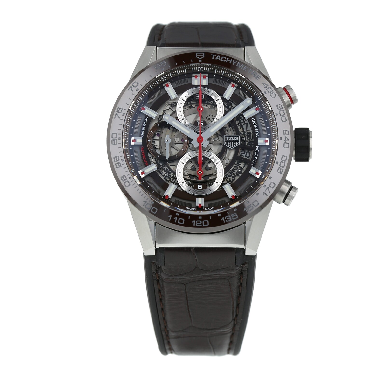 Pre-Owned TAG Heuer Carrera Heuer 01 Mens Watch CAR201U.FC6405