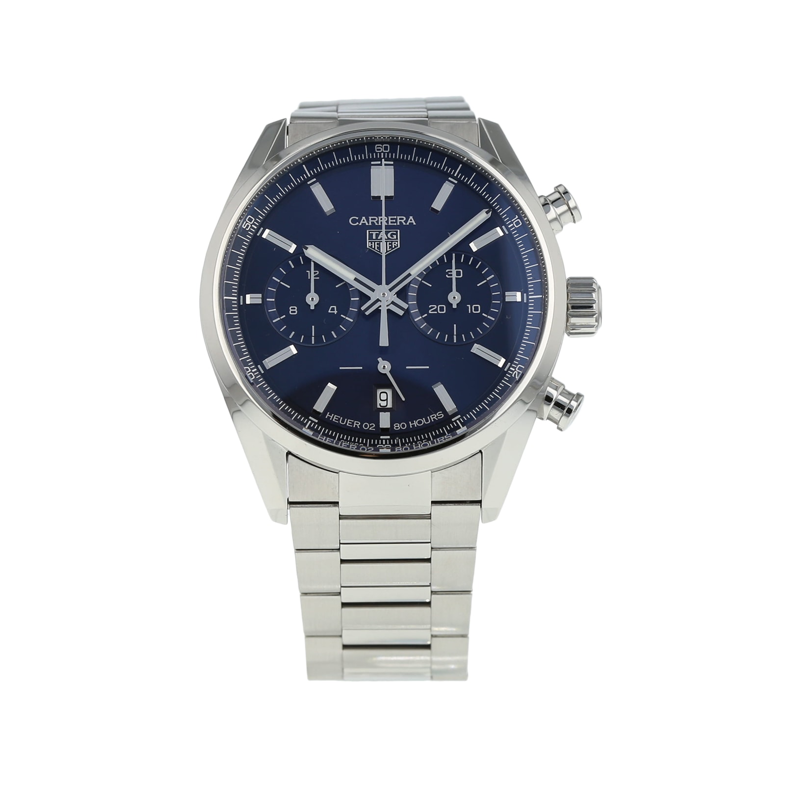Pre-Owned TAG Heuer Carrera Calibre Heuer 02 Mens Watch CBN2011.BA0642