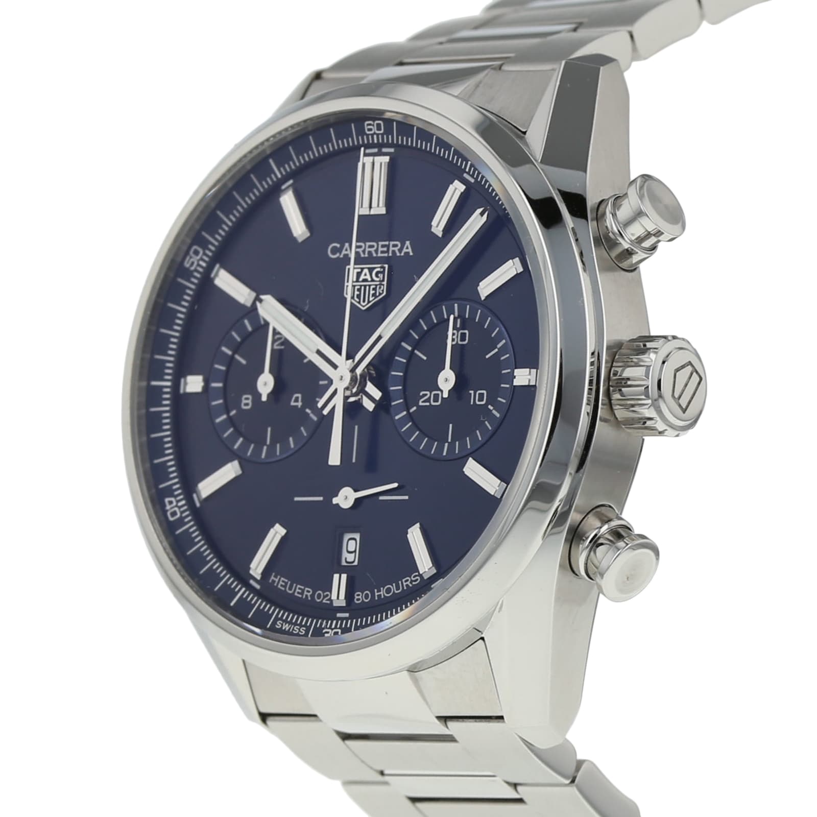 Pre-Owned TAG Heuer Carrera Calibre Heuer 02 Mens Watch CBN2011.BA0642