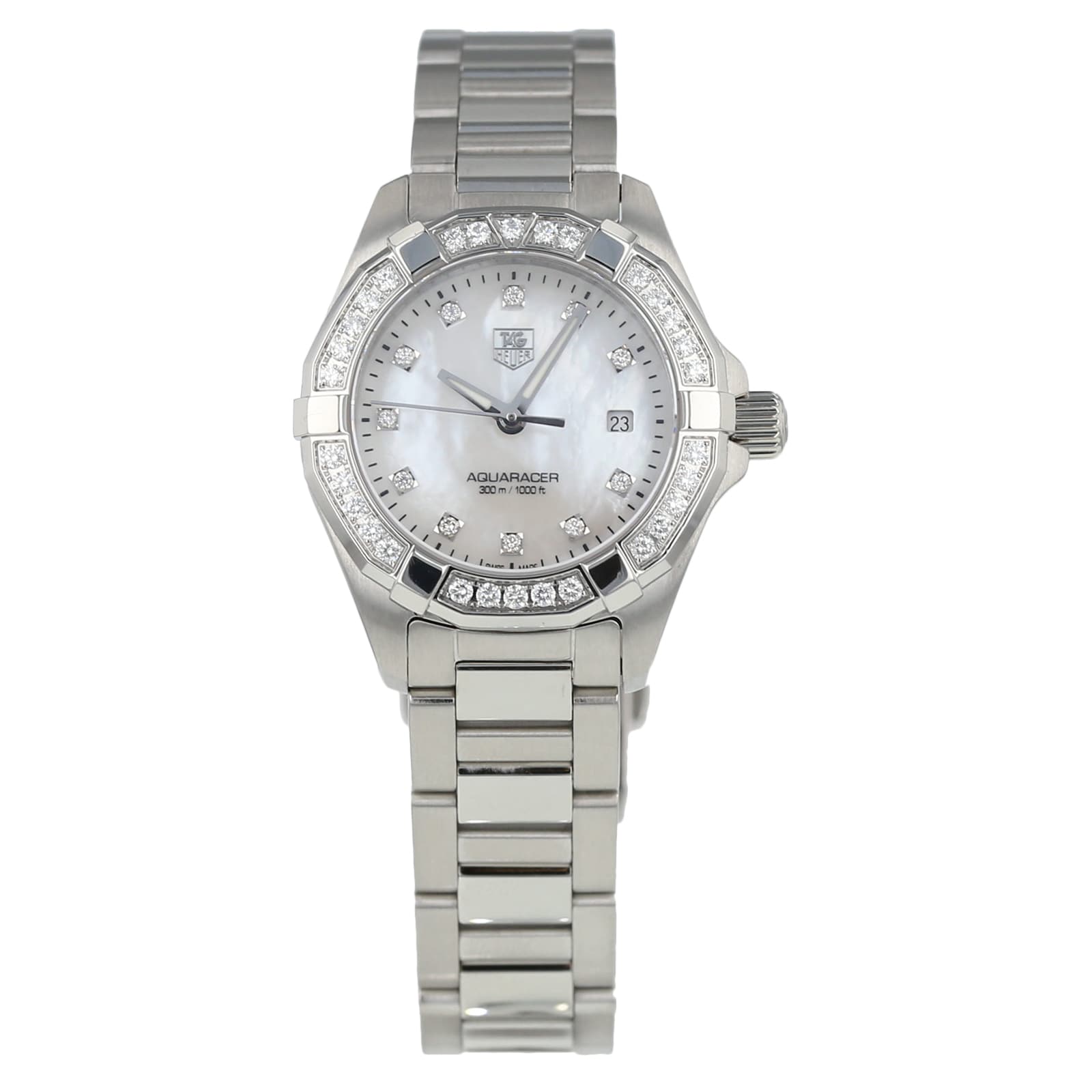 Pre Owned TAG Heuer Aquaracer Ladies Watch WAY1414.BA0920