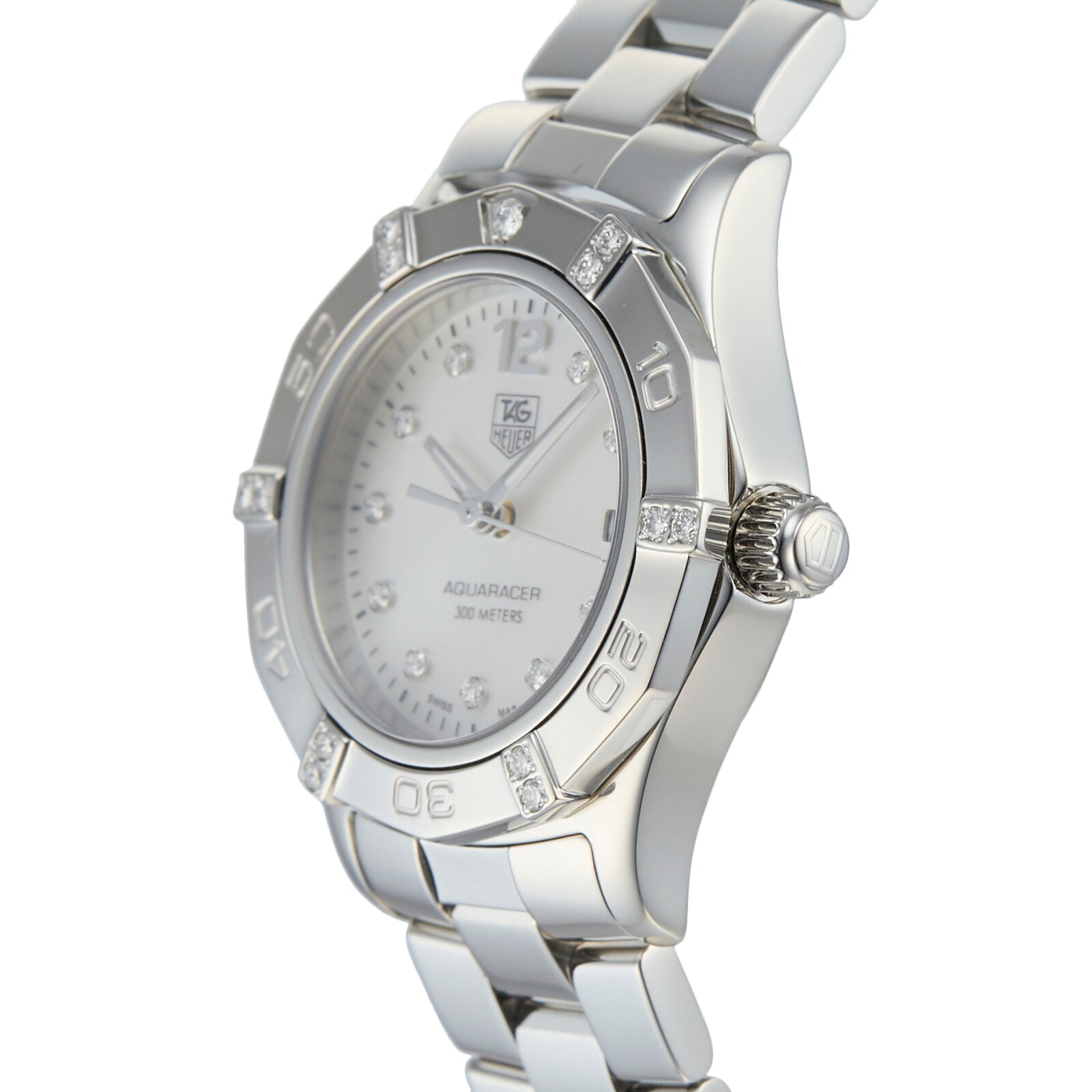 Pre-Owned TAG Heuer Aquaracer Ladies Watch WAF141G.BA0813