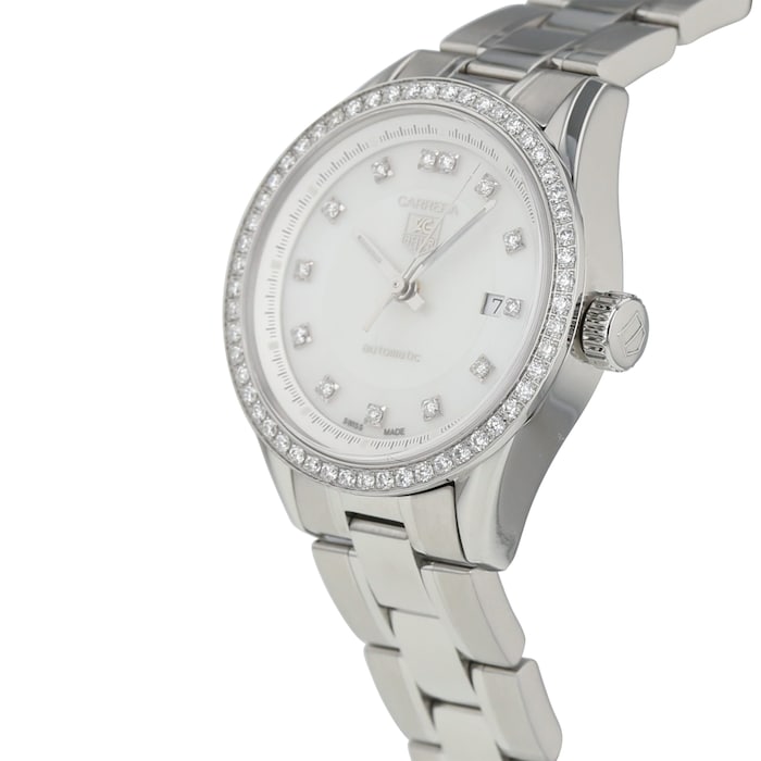 Pre-Owned TAG Heuer Pre-Owned TAG Heuer Carrera Calibre 4 Ladies Watch WV2413.BA0793