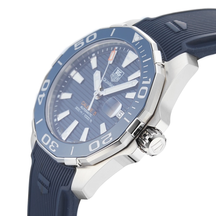 Pre-Owned TAG Heuer Aquaracer Calibre 5 Mens Watch WAY211C.FT6155
