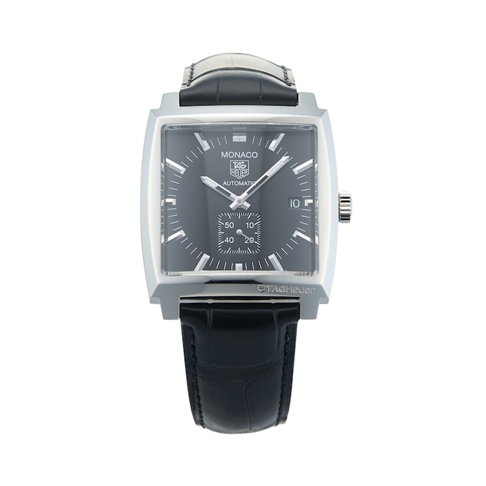Pre-Owned TAG Heuer Monaco Calibre 6 Mens Watch WW2110.FC6177