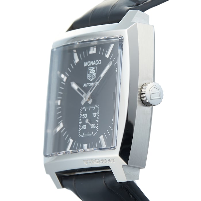Pre-Owned TAG Heuer Monaco Calibre 6 Mens Watch WW2110.FC6177
