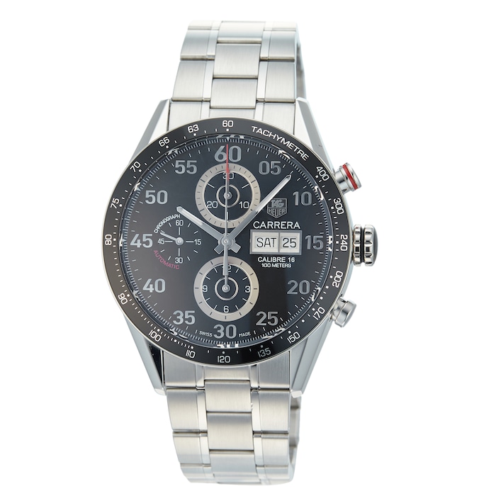 Pre-Owned TAG Heuer Carrera Calibre 16 Mens Watch CV2A10.BA0796