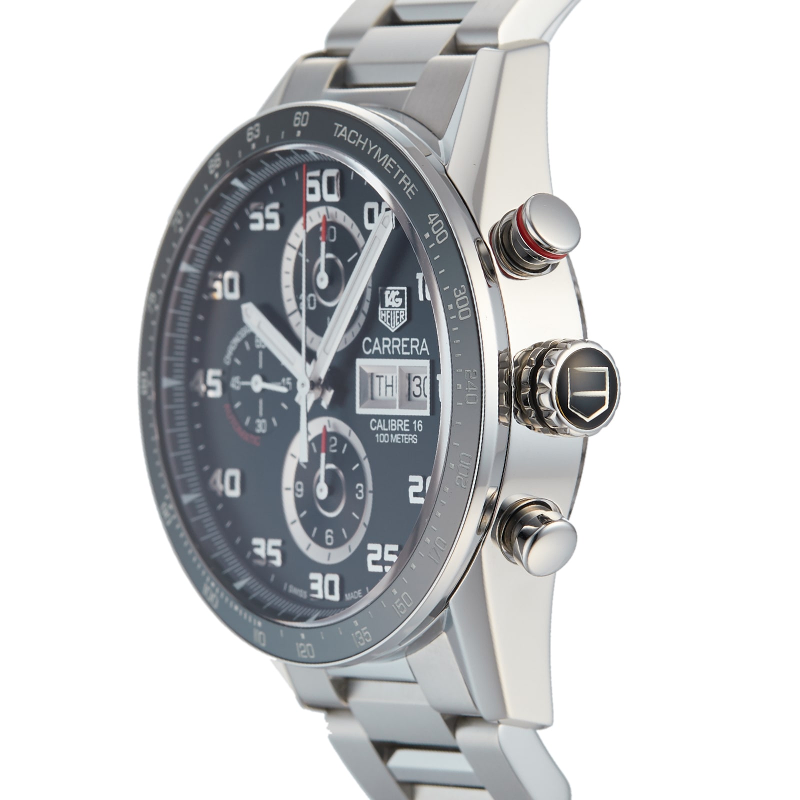 Pre Owned TAG Heuer Carrera Calibre 16 Mens Watch CV2A1R.BA0799