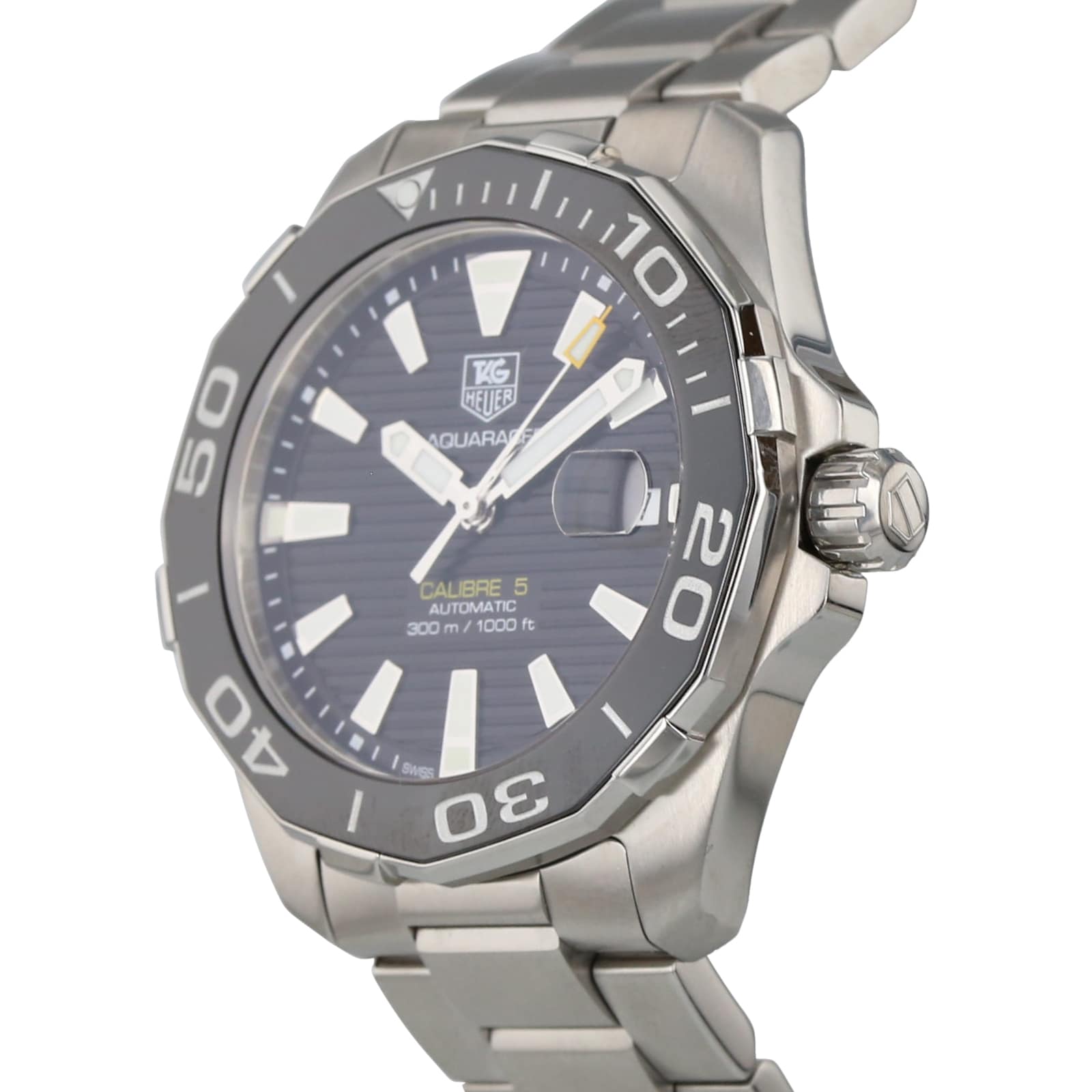 Pre-Owned TAG Heuer Aquaracer Calibre 5 Mens Watch WAY211A.BA0928