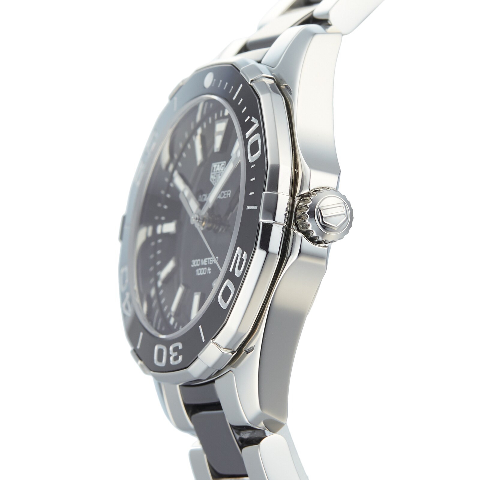 Pre-Owned TAG Heuer Pre-Owned TAG Heuer Aquaracer Ladies Watch WAY131A.BA0913 Pre-Owned TAG Heuer Pre-Owned TAG Heuer Aquaracer Ladies Watch WAY131A.BA0913
