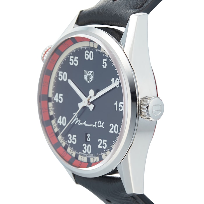 Pre-Owned TAG Heuer Carrera Calibre 5 'Tribute to Muhammad Ali' Mens Watch WAR2A11.FC6337