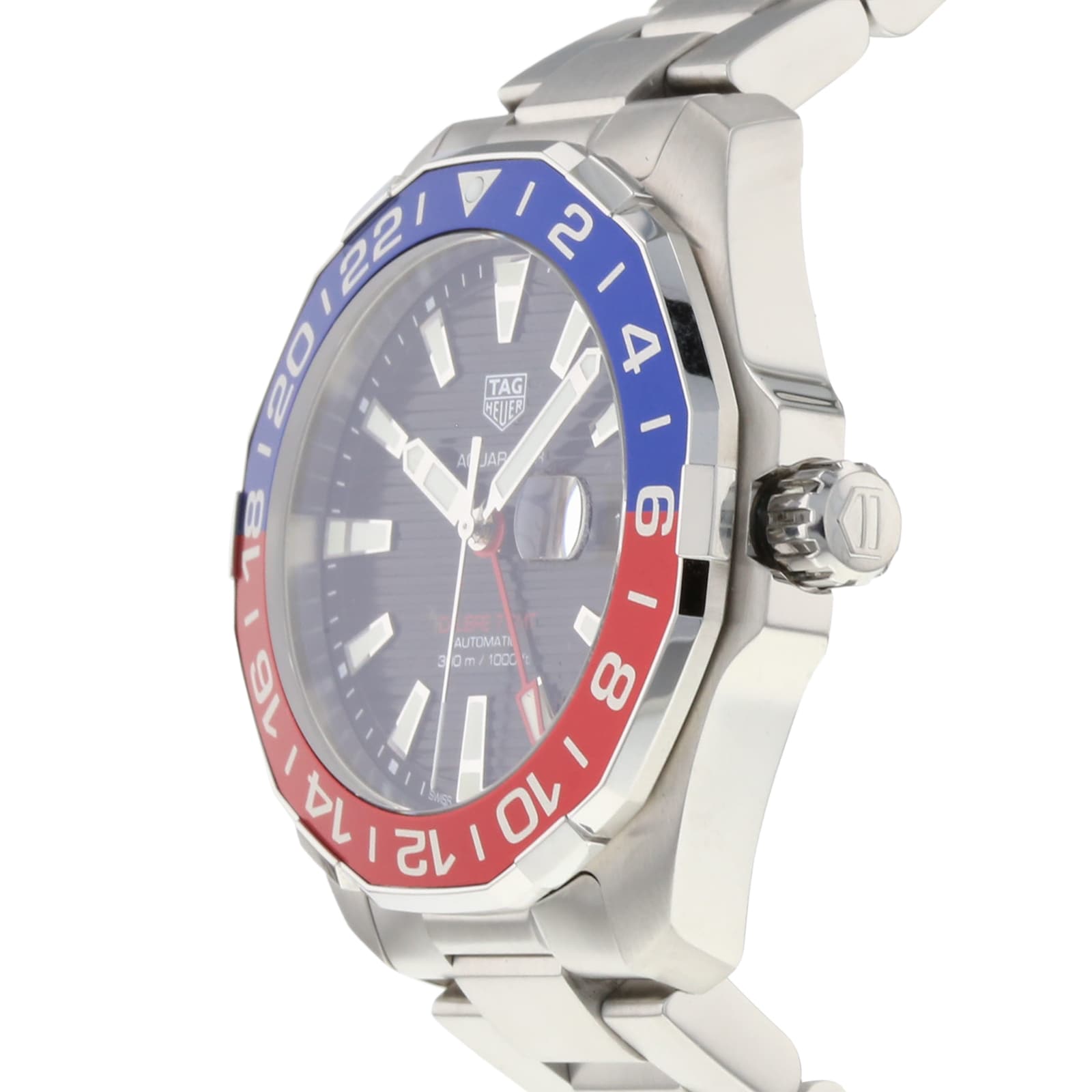 Pre-Owned TAG Heuer Aquaracer Calibre 7 GMT Mens Watch WAY201F.BA0927