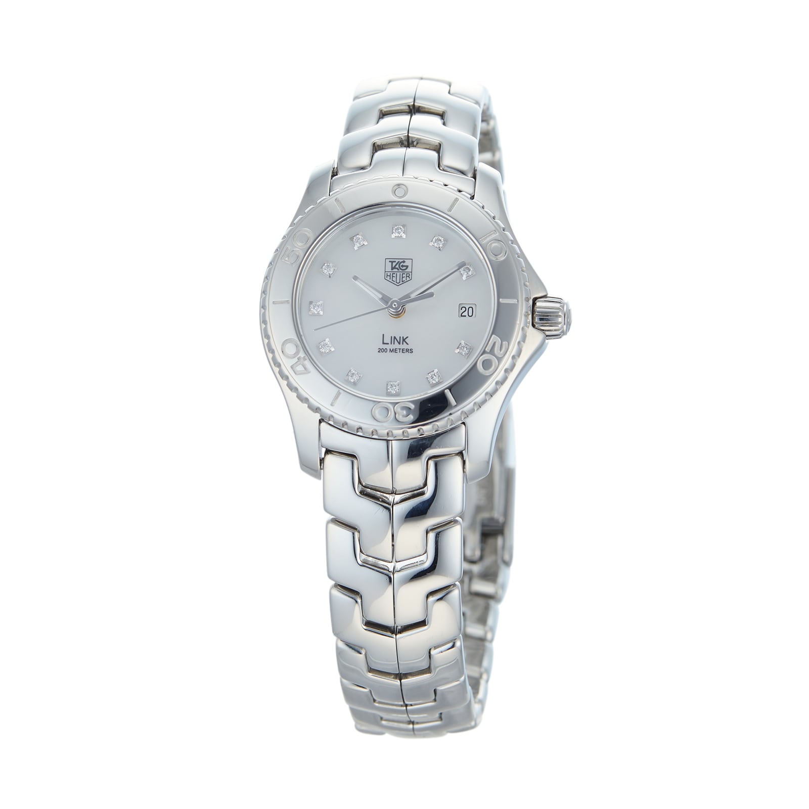 Pre Owned TAG Heuer Link Ladies Watch WJ1319.BA0572