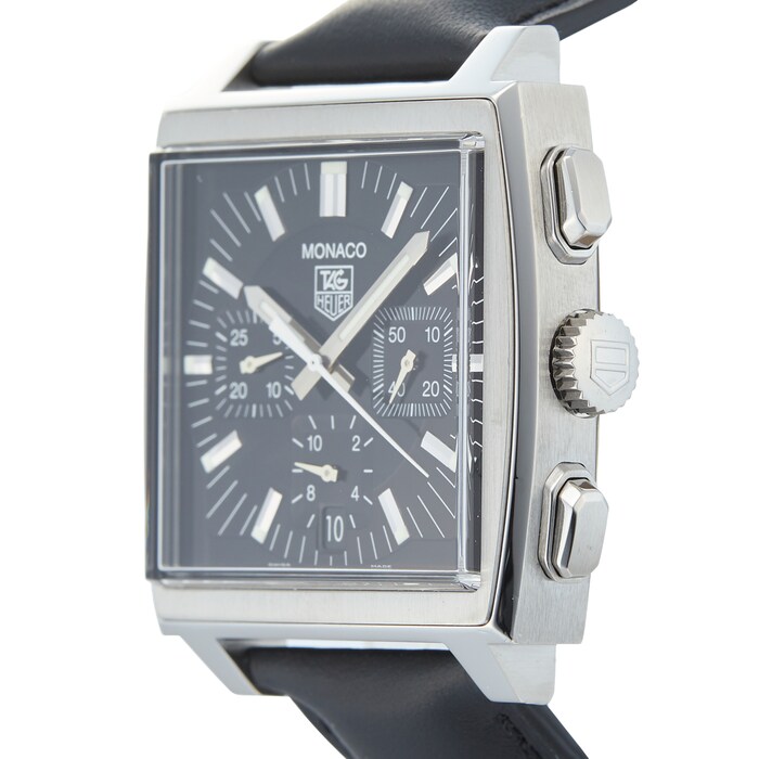 Pre-Owned TAG Heuer Monaco Calibre 17 Mens Watch CW2111.FC6171