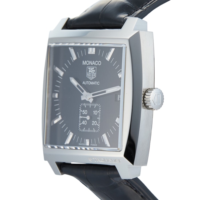 Pre-Owned TAG Heuer Monaco Calibre 6 Mens Watch WW2110.FC6177