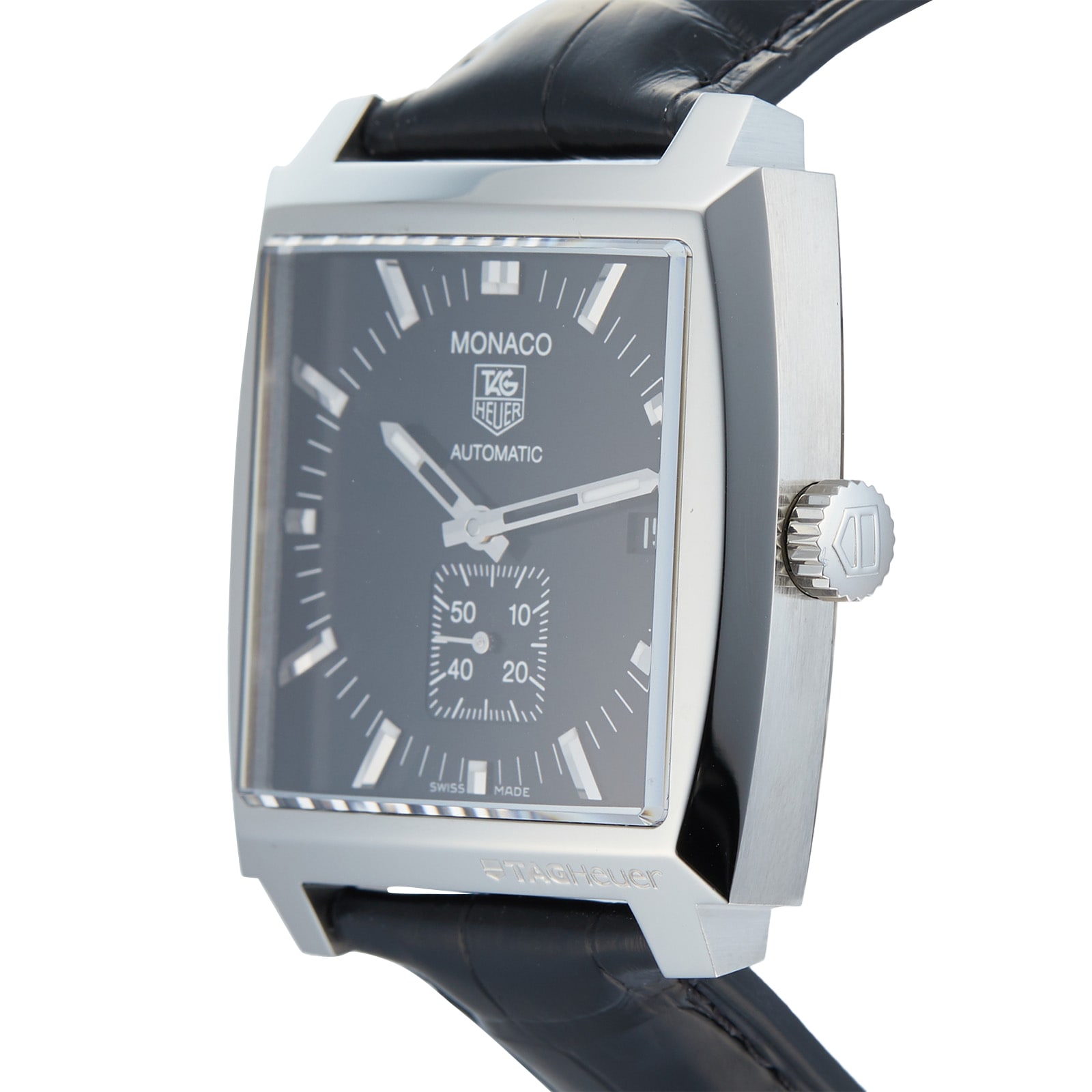 Pre-Owned TAG Heuer Monaco Calibre 6 Mens Watch WW2110.FC6177