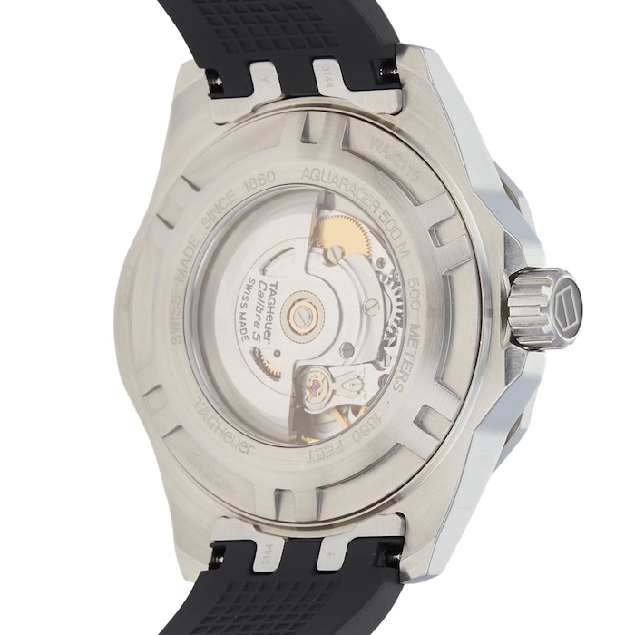 Pre-Owned TAG Heuer Aquaracer Calibre 5 Mens Watch WAJ2110.FT6015