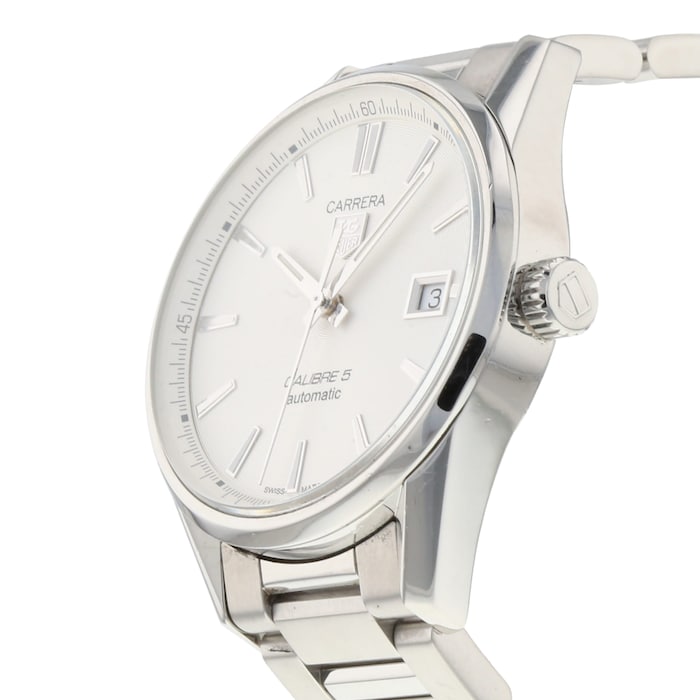 Pre-Owned TAG Heuer Carrera Calibre 5 Mens Watch WAR211B.BA0782