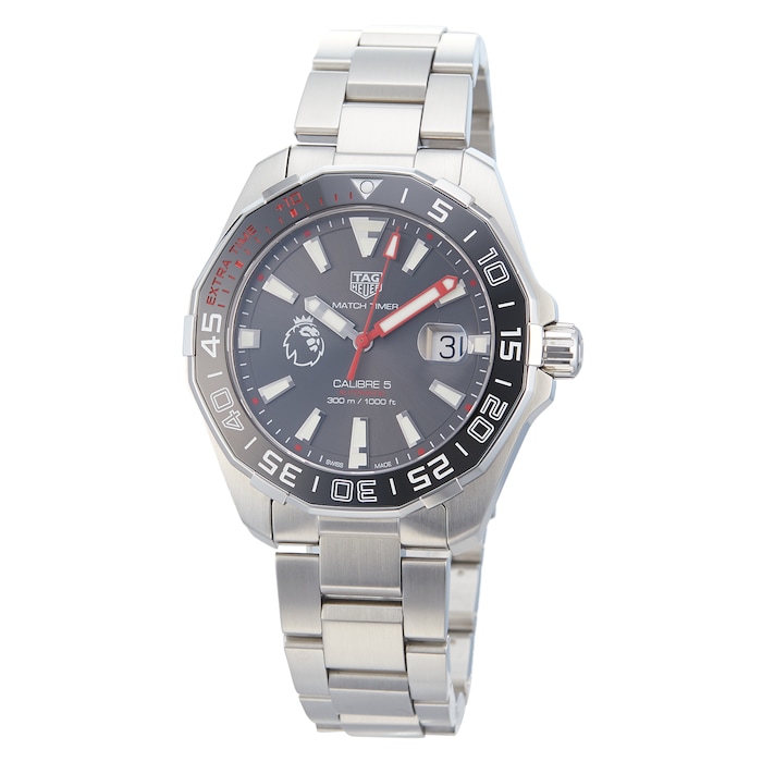 Pre-Owned TAG Heuer Aquaracer Calibre 5 'Premier League' Special Edition Mens Watch WAY201D.BA0927